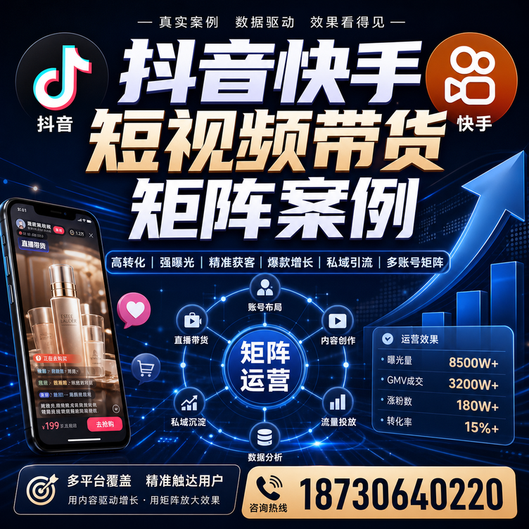 永州短视频带货团队多平台矩阵自动分发案例
