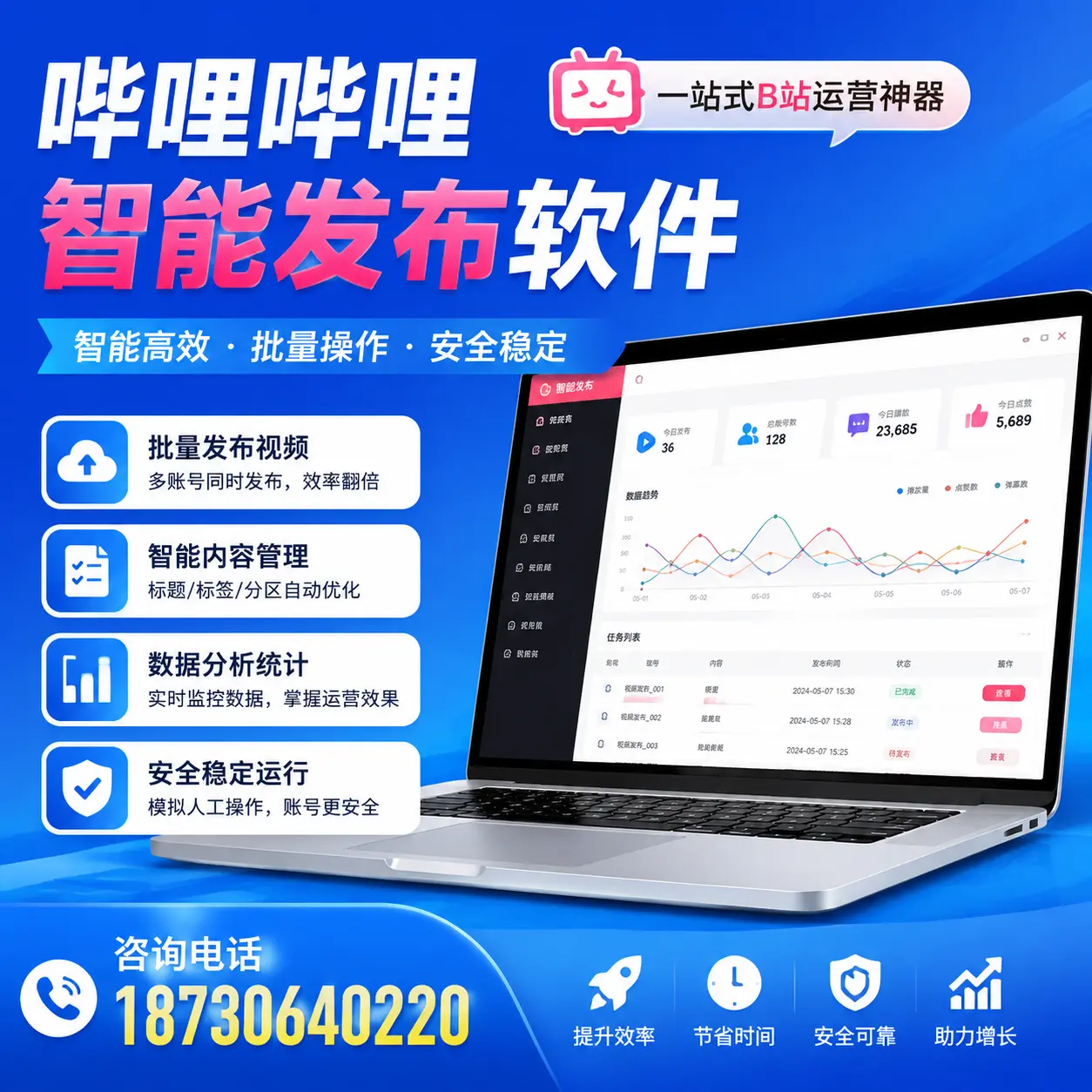 如何通过哔哩哔哩智能发布软件提升 永州 企业曝光率